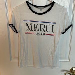 Charlotte Russe small merci tee